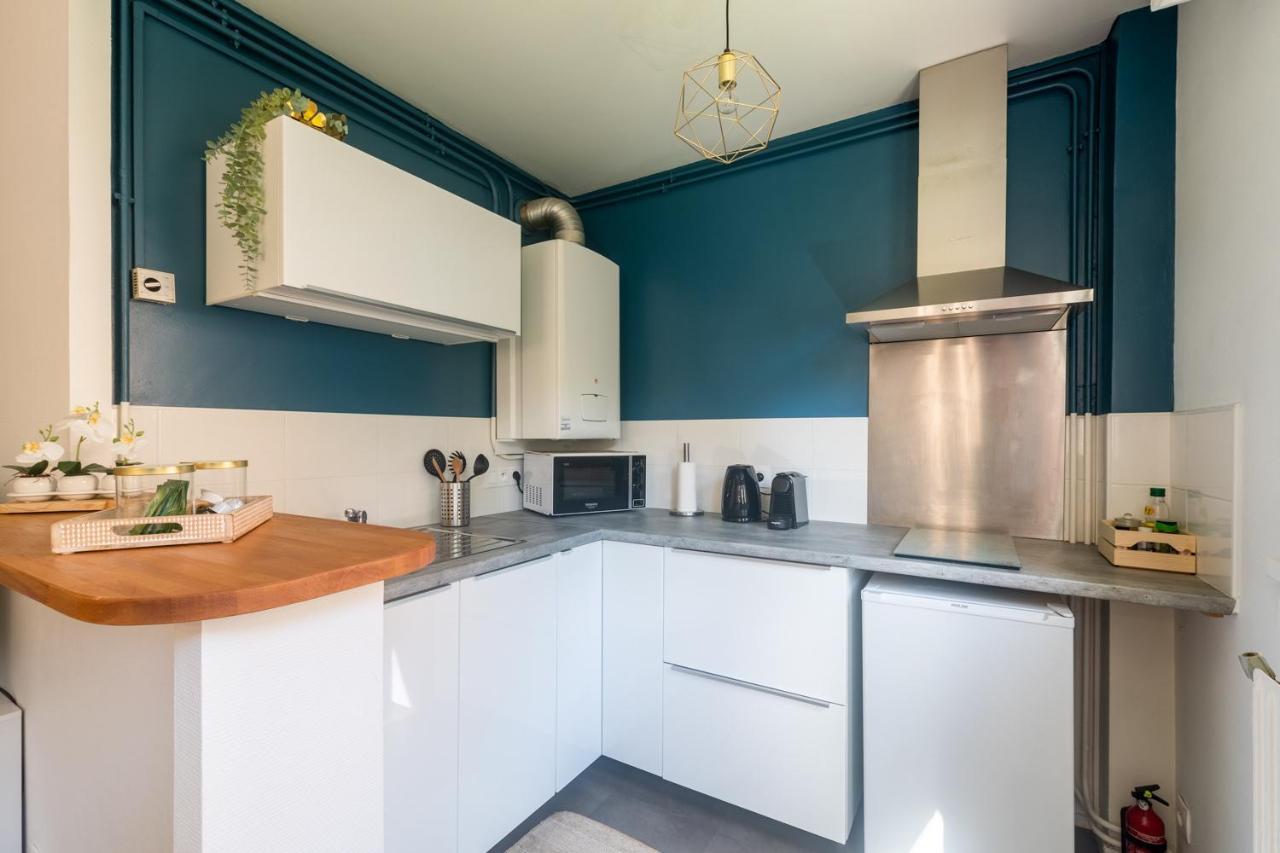 Hygge - Superbe Apt Renove Rouen Gare Avec Parking Privatif Apartment ภายนอก รูปภาพ